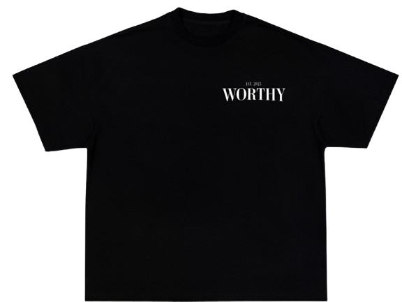 Black Tee-Shirt, Proverbs 3:5-6