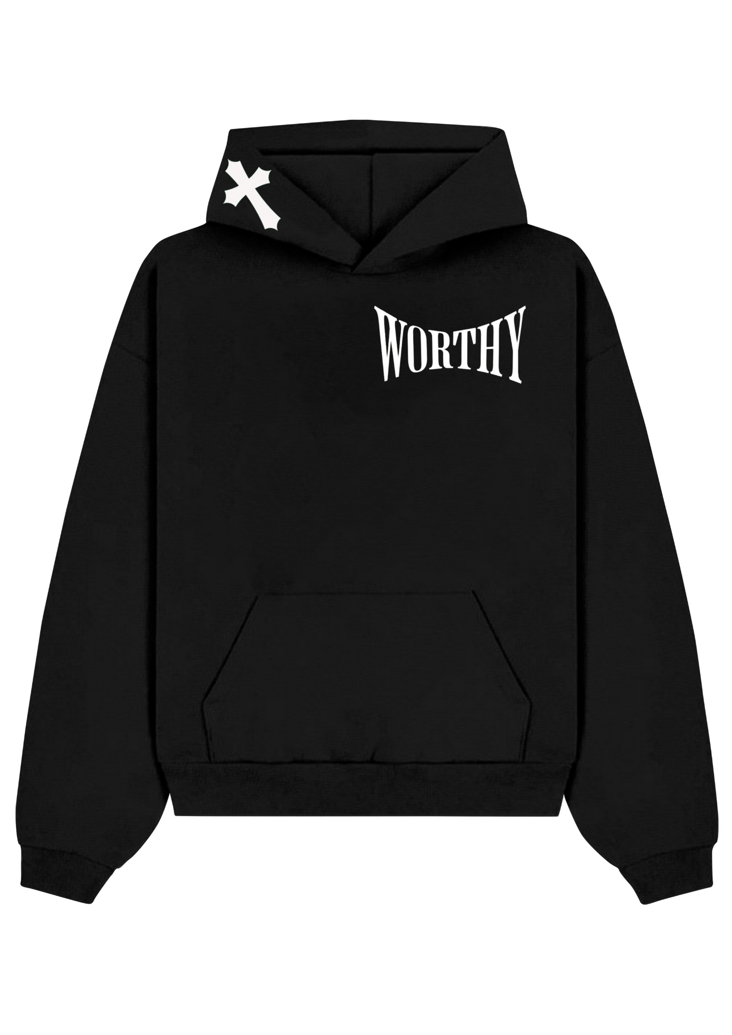 Black Worthy Hoodie Nehemiah 9:17